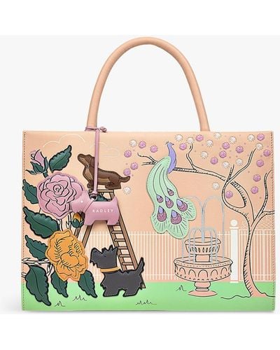 Radley Life Is Rosy Medium Zip-top Multiway Handbag - Multicolour