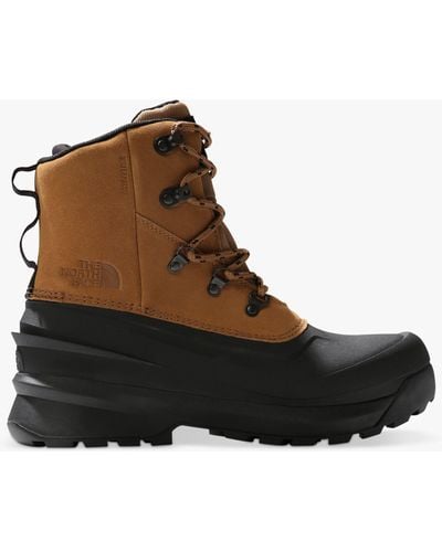 The North Face Chilkat V Waterproof Hiking Boots - Brown