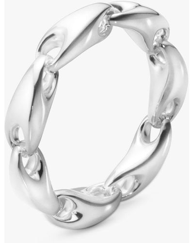 Georg Jensen Chain Link Ring - Metallic