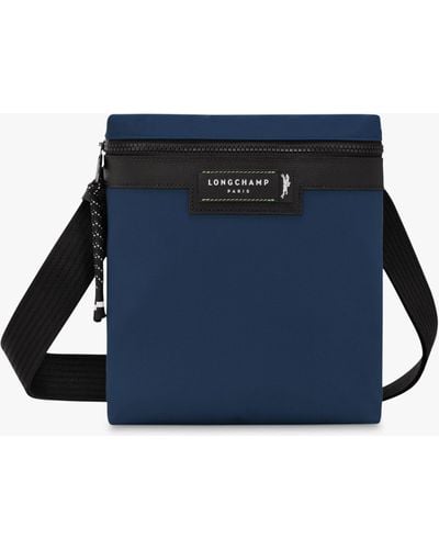 Longchamp Le Pliage Energy Recycled Crossbody Bag - Blue