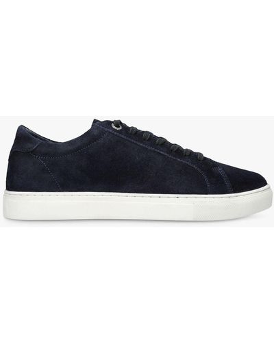 KG by Kurt Geiger Fire Suede Trainers - Blue