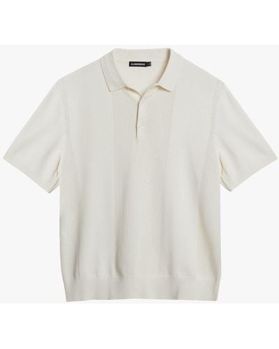 J.Lindeberg Reymond Solid Polo Shirt - White
