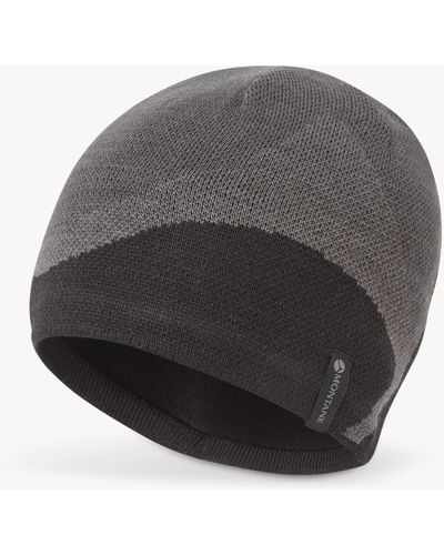 MONTANÉ Logo Wool Beanie Hat - Grey