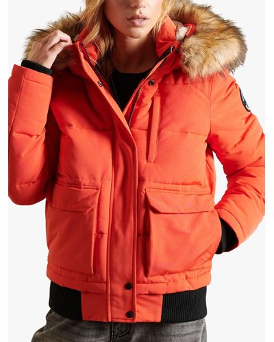 Superdry Fur jackets for Women | Online Sale up to 30% off | Lyst UK