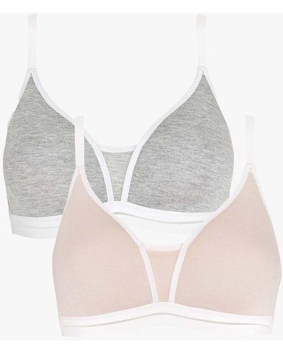 Royce Posie Moulded T-shirt Non-wired Bras - Natural