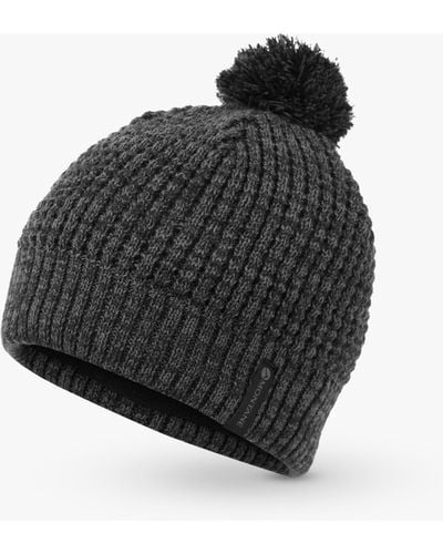 MONTANÉ Pip Merino Wool Blend Bobble Hat - Black