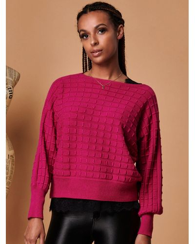 Batwing sleeve sale jumper