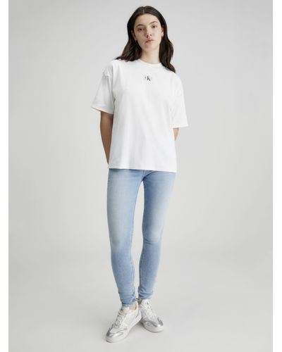 Calvin Klein Boyfriend T-shirt - Blue