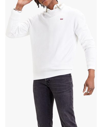 Levi's Original Crew Neck Sweatshirt - White