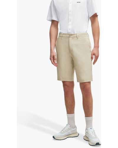 BOSS Boss Commuter Shorts - Natural