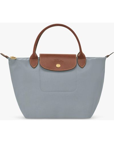 Longchamp Le Pliage Original Small Top Handle Bag - Blue