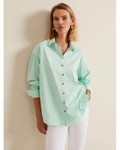 Phase Eight Stripe Shirt - Green