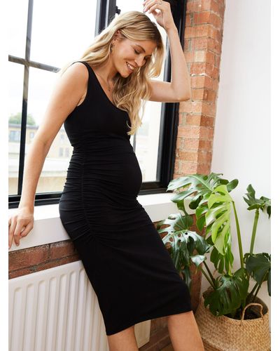 Isabella Oliver Ellis Maternity Dress - Black