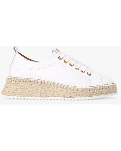 KG by Kurt Geiger Louise Espadrille Trainers - Natural