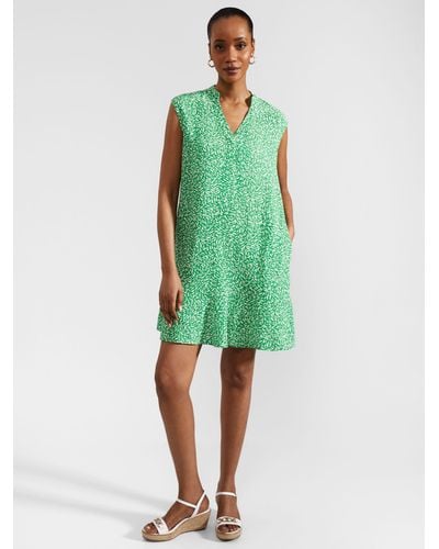 Hobbs Janey Mini Dress - Green