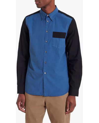Paul Smith Long Sleeve Regular Shirt - Blue