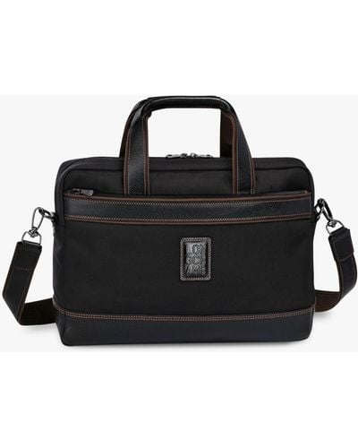 Longchamp Boxford Briefcase - Black