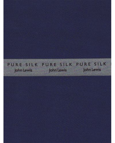 John Lewis Silk Handkerchief - Blue