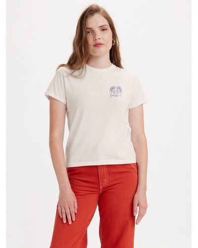 Levi's Eagle Egret Graphic Classic Tee - Red