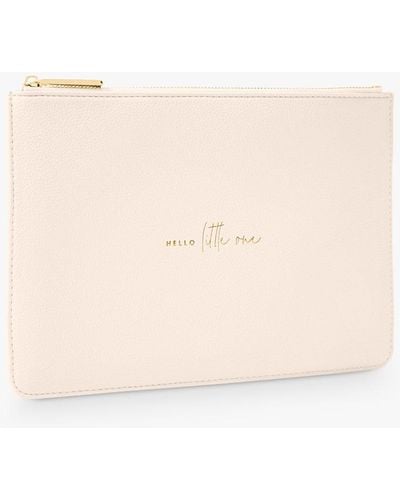 Katie Loxton Hello Little One Baby Perfect Pouch Bag - Natural