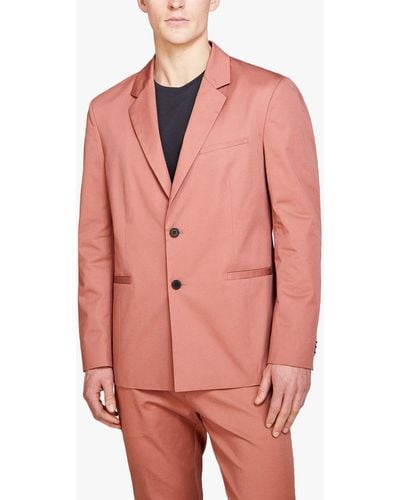 Sisley Slim Comfort Fit Blazer - Pink