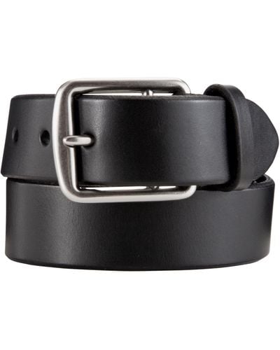 Ralph Lauren Saddlr Smooth Leather Belt - Black