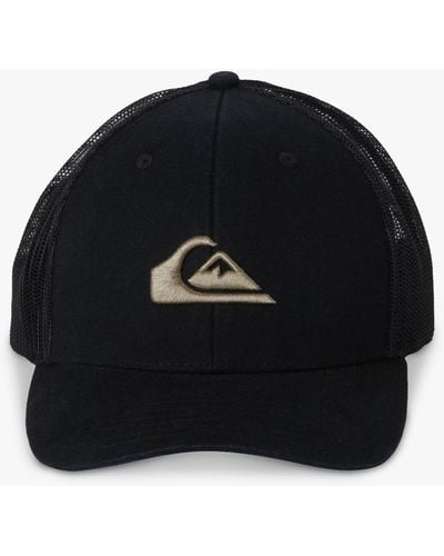 Quiksilver Cotton Blend Trucker Hat - Black