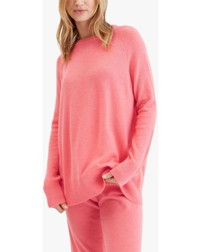 Chinti & Parker Cashmere Slouchy Jumper - Pink