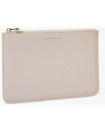 Katie Loxton Birthstone Pouch Bag - Natural