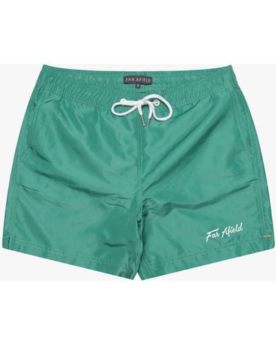 Far Afield Lightweight Swim Shorts - Green