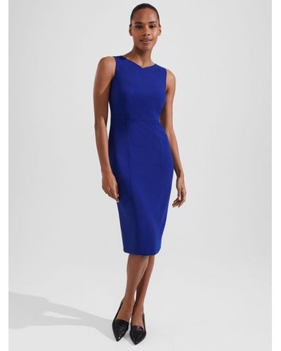 Hobbs Silvia Dress - Blue