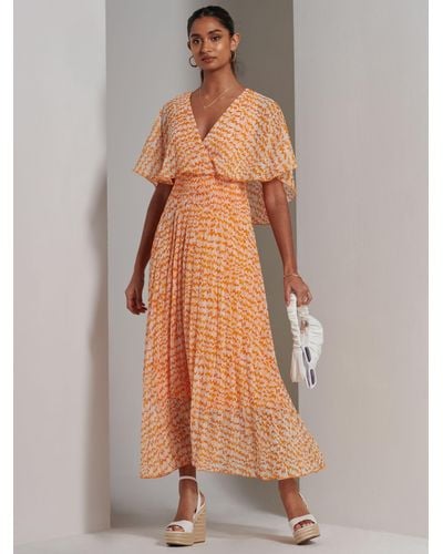 Jolie Moi Kyra Chiffon Midi Dress - Multicolour