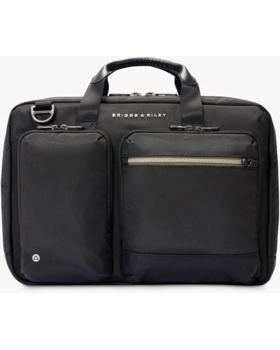 Briggs & Riley Hta Medium Expandable Briefcase - Black