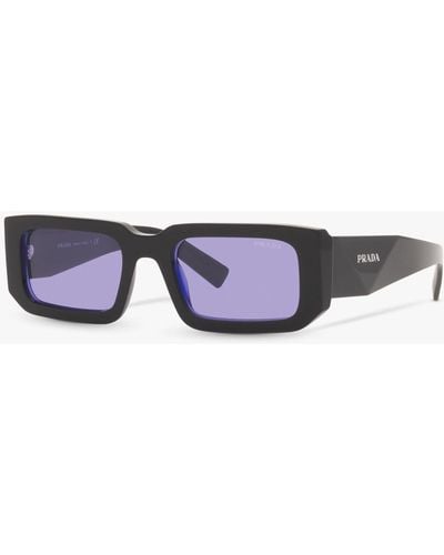 Prada Pr 06ys Rectangular Sunglasses - Multicolour