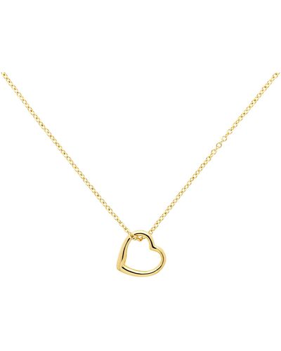 Melissa Odabash Mini Heart Pendant Necklace - Metallic