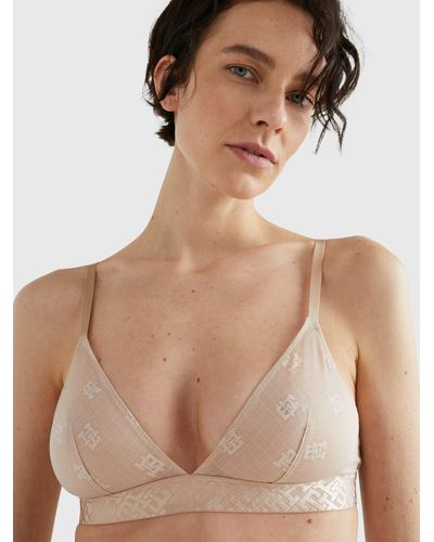 Tommy Hilfiger Unlined Triangle Bra at John Lewis & Partners