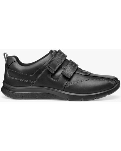 Hotter Energise Classic Mid-cut Shoes - Black