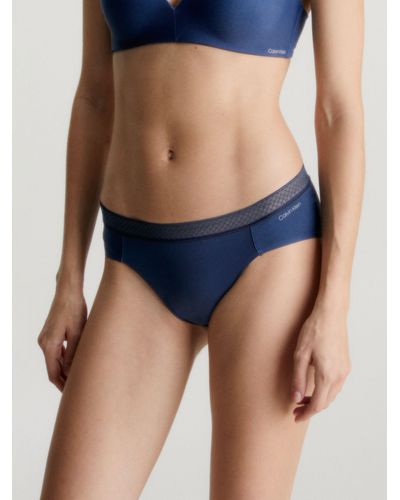 Calvin Klein Seductive Comfort Bikini Knickers - Blue
