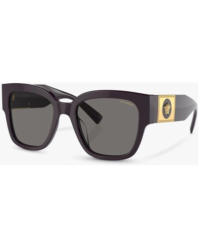 Versace Ve4437u Pillow Sunglasses - Grey