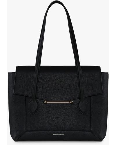 Strathberry Mosaic Tote - Black