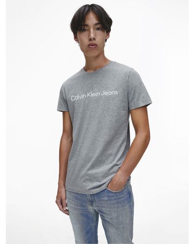 Calvin Klein Jeans Core Logo T-shirt - Grey