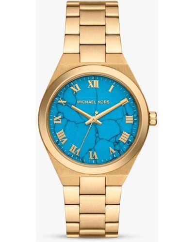 Michael Kors Mk4813 Lennox Bracelet Strap Watch - Blue