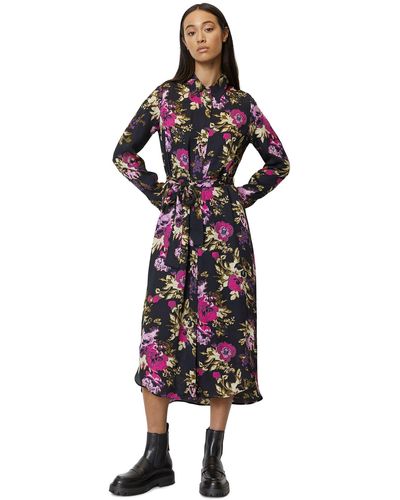 Marc O' Polo Relaxed Fit Shirt Dress - Multicolour
