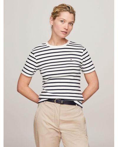 Tommy Hilfiger Short Sleeve Stripe T-shirt - Multicolour