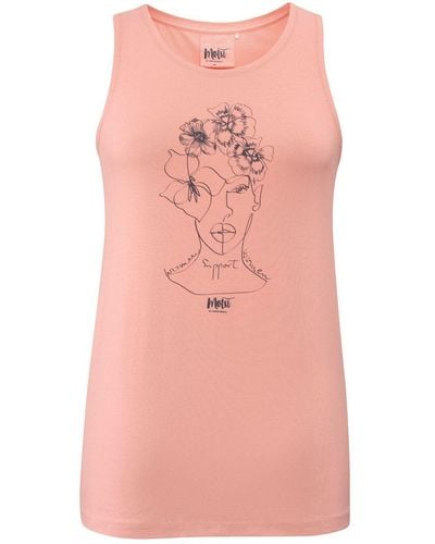 Venice Beach Bailey Graphic Sports Top - Pink