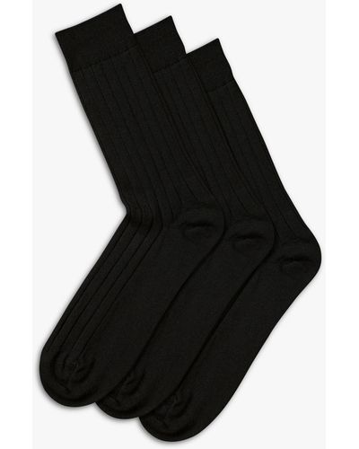 Charles Tyrwhitt Wool Rich Socks - Black