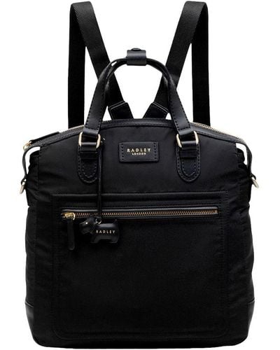 Radley Spring Park Medium Domed Backpack - Black