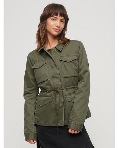 Superdry Military M65 Cotton Jacket - Green