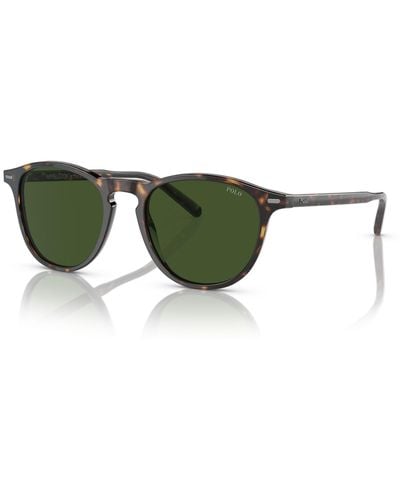 Ralph Lauren Ph4181 Phantos Sunglasses - Green