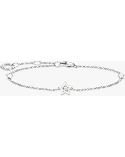 Thomas Sabo Star Charm Chain Bracelet - Natural